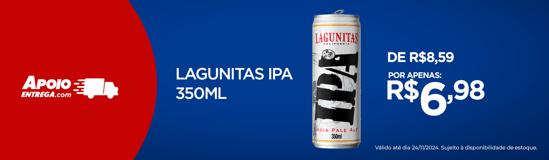 Lagunitas até 24/11